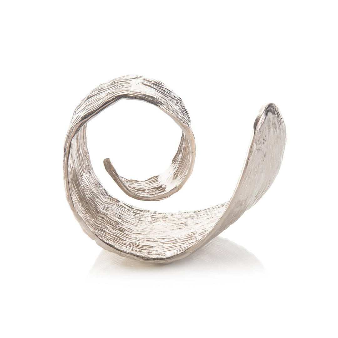 Ellery Curl In Nickel - Silver - Aluminum