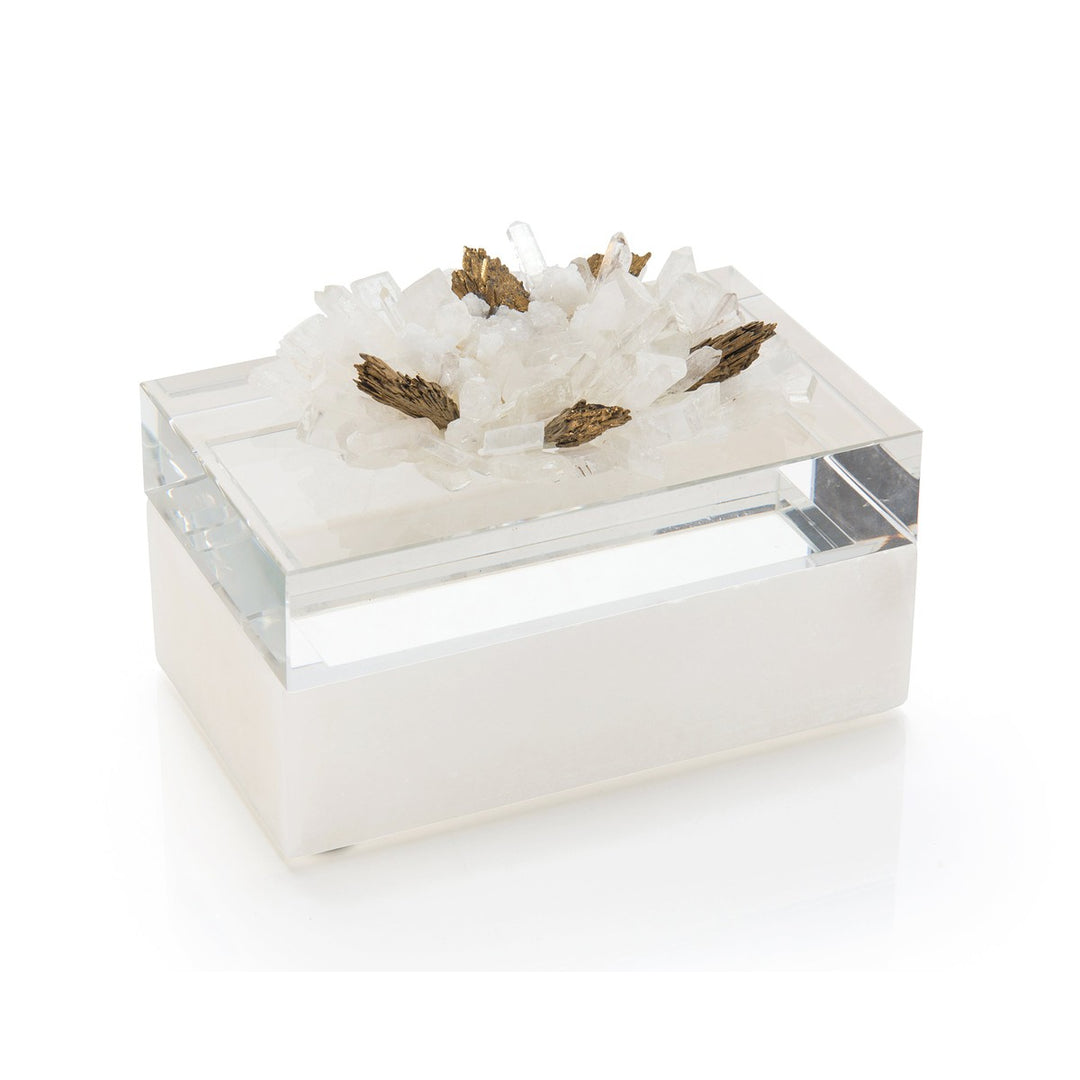 Alden In Stones Box - White - Stone