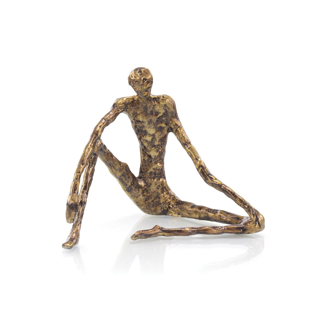 Orion Sitting Sculpture - Bronze - Aluminum