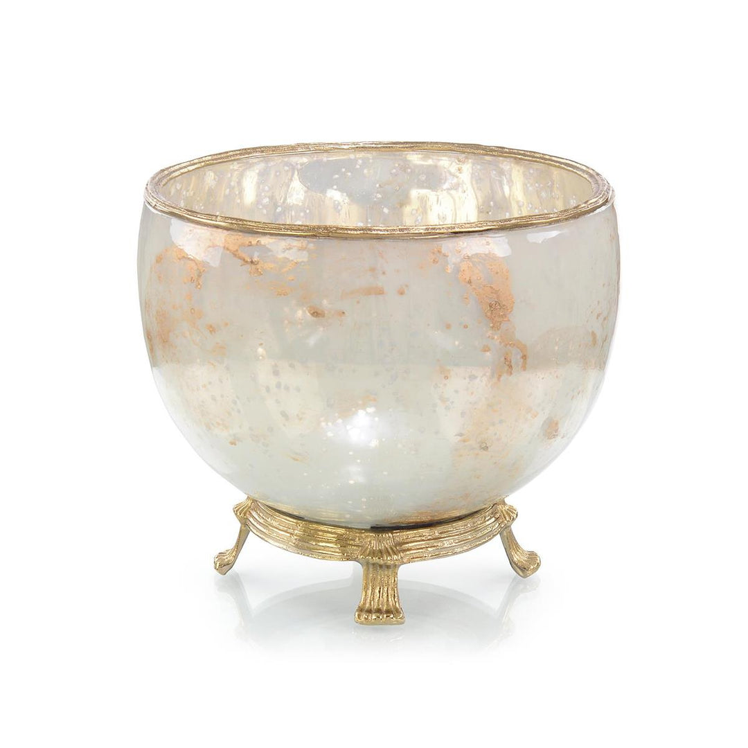 Celeste Pearlized Bowl - Off White