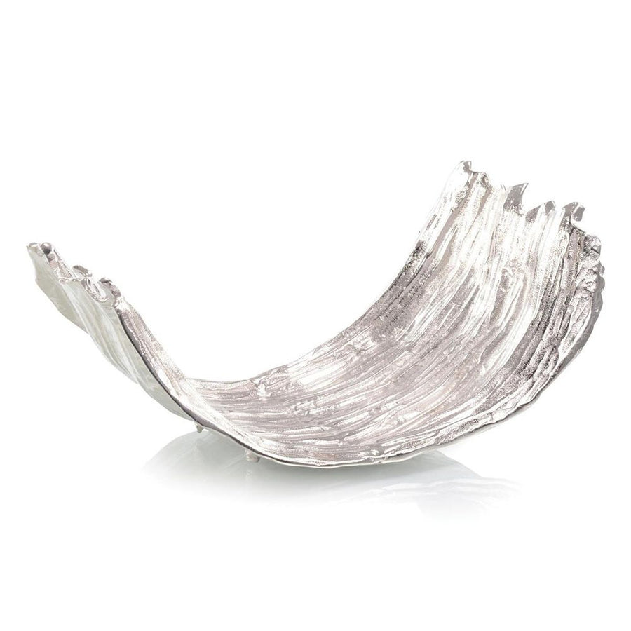 Serveware: Trays Amara Rippled Caddy - Nickel