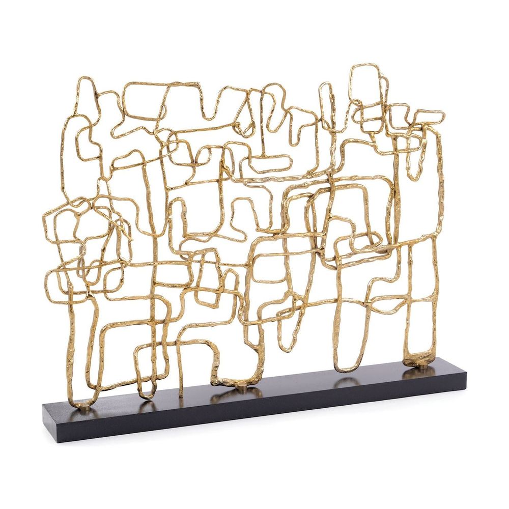 Decorative Objects Picasso Fireplace Sculpture - Brown