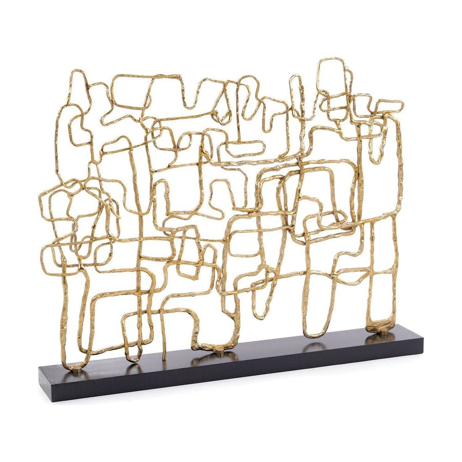 Decorative Objects Picasso Fireplace Sculpture - Brown