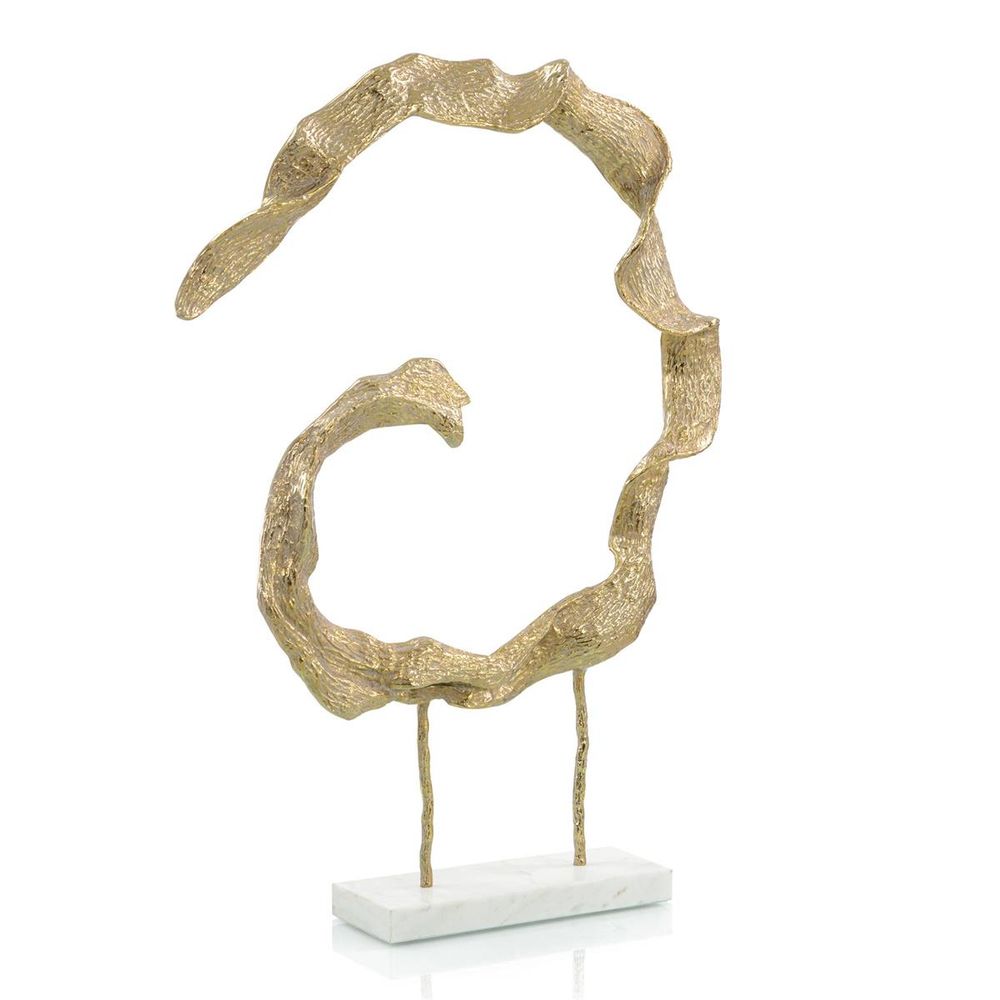 Decorative Objects Ellery Ring Sculpture - Silver - Aluminum