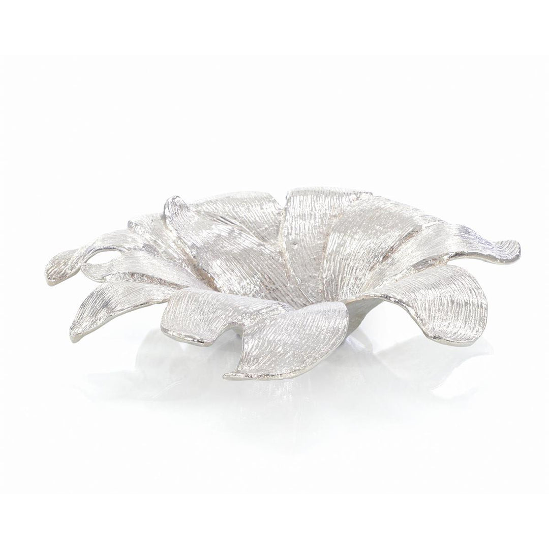 Petal Lily Bowl - Nickel