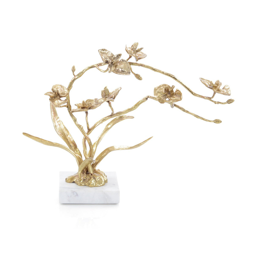 Ellery Orchids In Bloom I - Brass