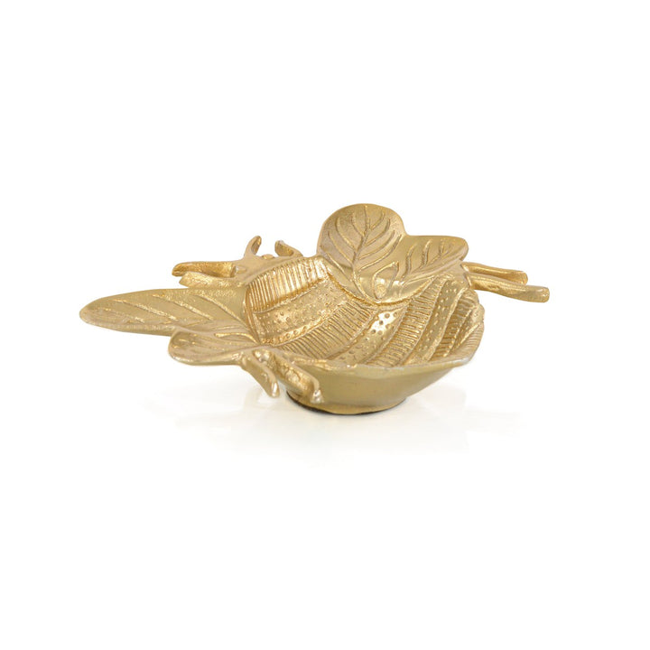 Graceful Bee Bowl Small - Gold