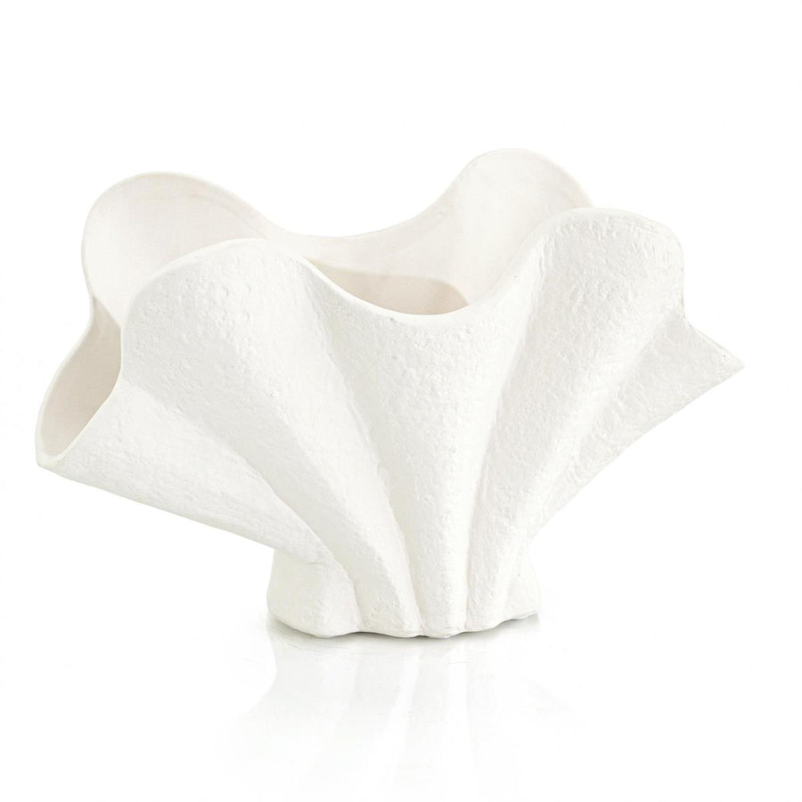 White Shell Porcelain Vase-John Richard-JR-JRA-14046-Vases-1-France and Son