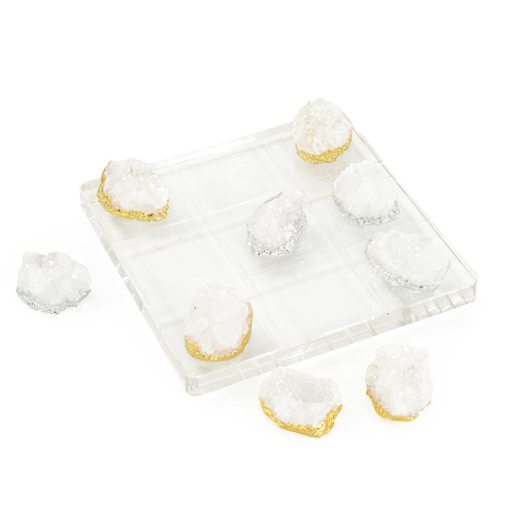 Camden Quartz Board Game - White - Optical Glass