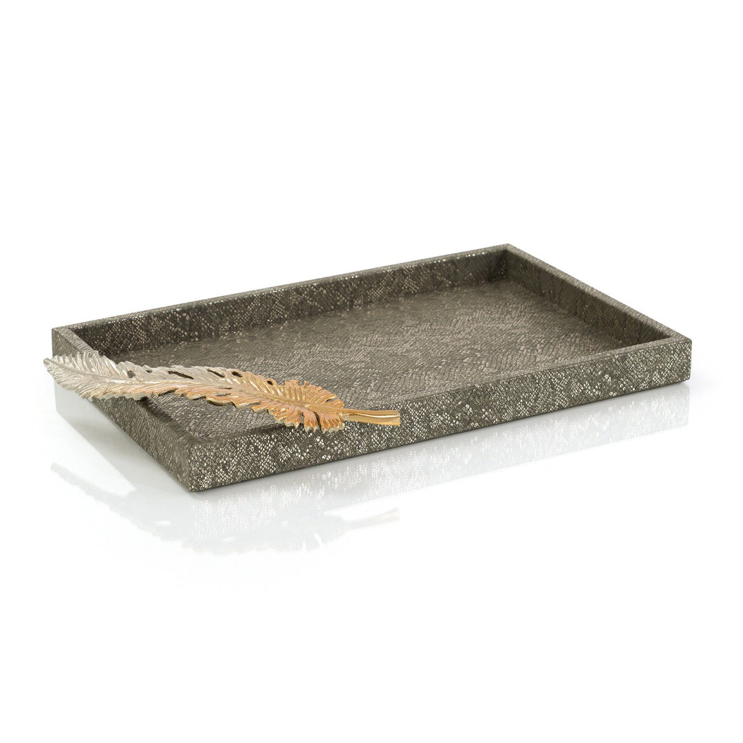 Glamorous Vegan Snakeskin Tray