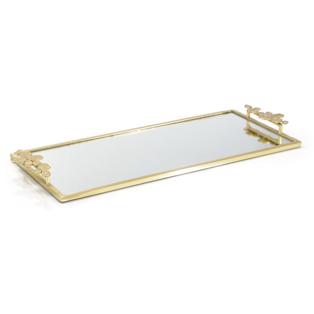 Alden Mirror Tray - Black - Aluminum