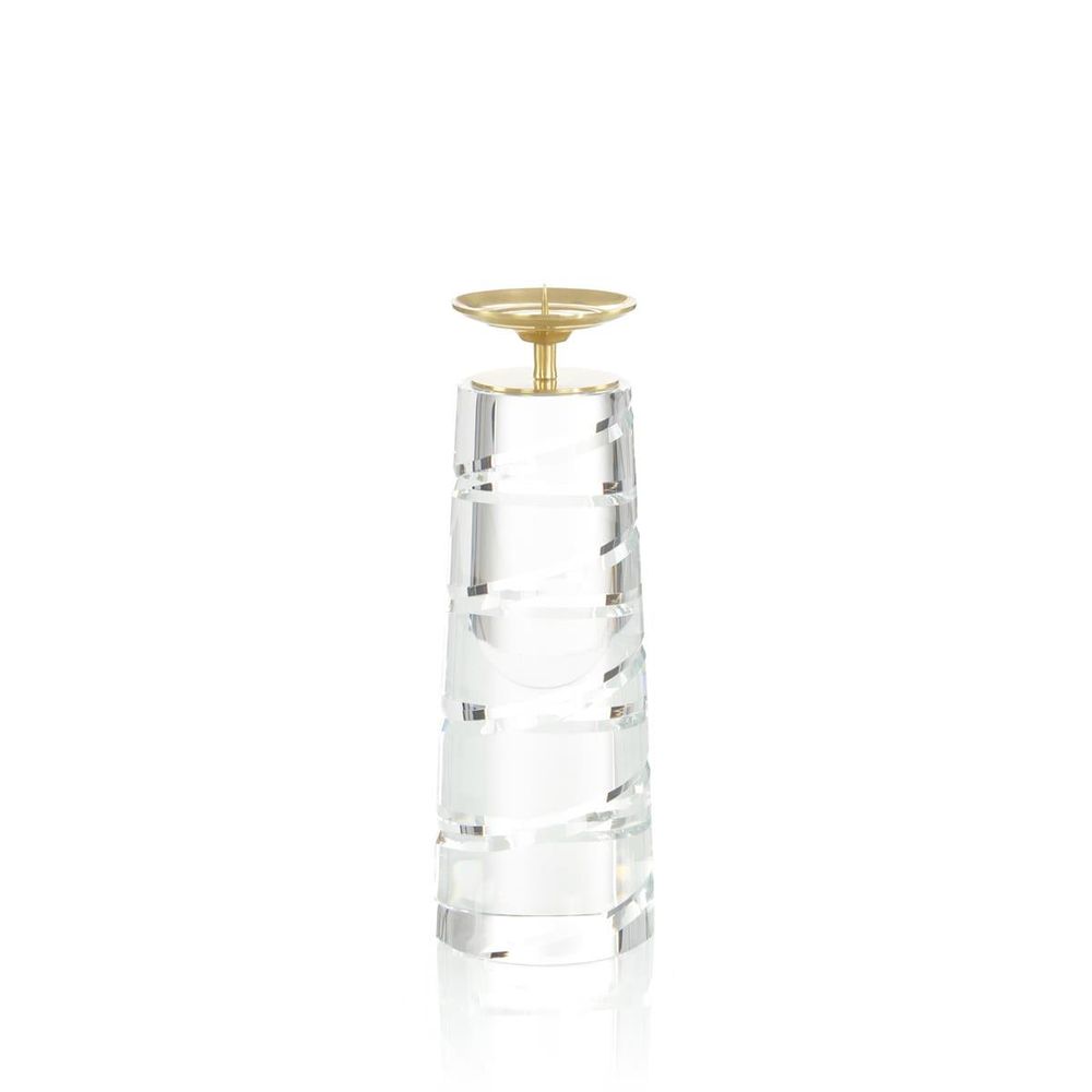 Candle Holders Crystal Spire Candleholder Ii - Clear