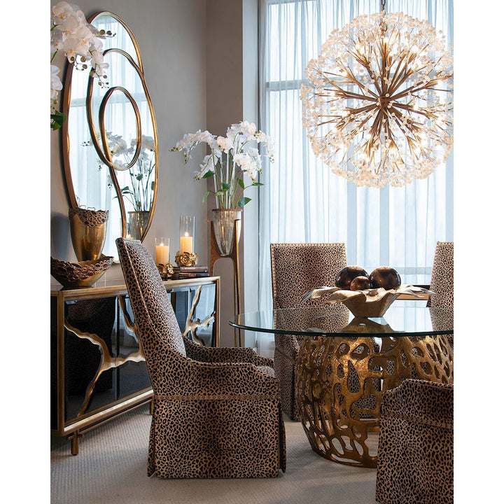 Trio Of Decorative Lacero Balls - Gold