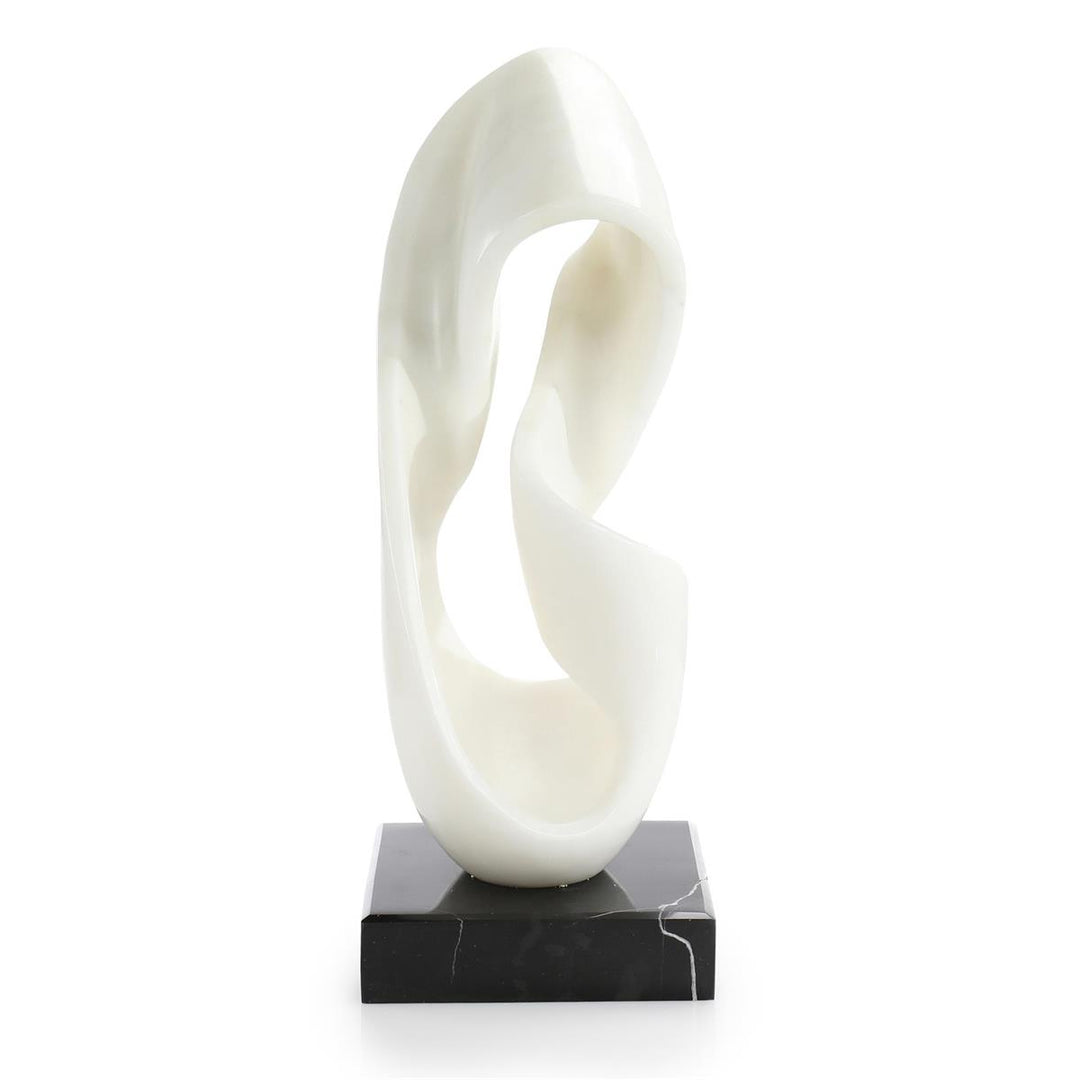 Infinity Loop Sculpture On Marble