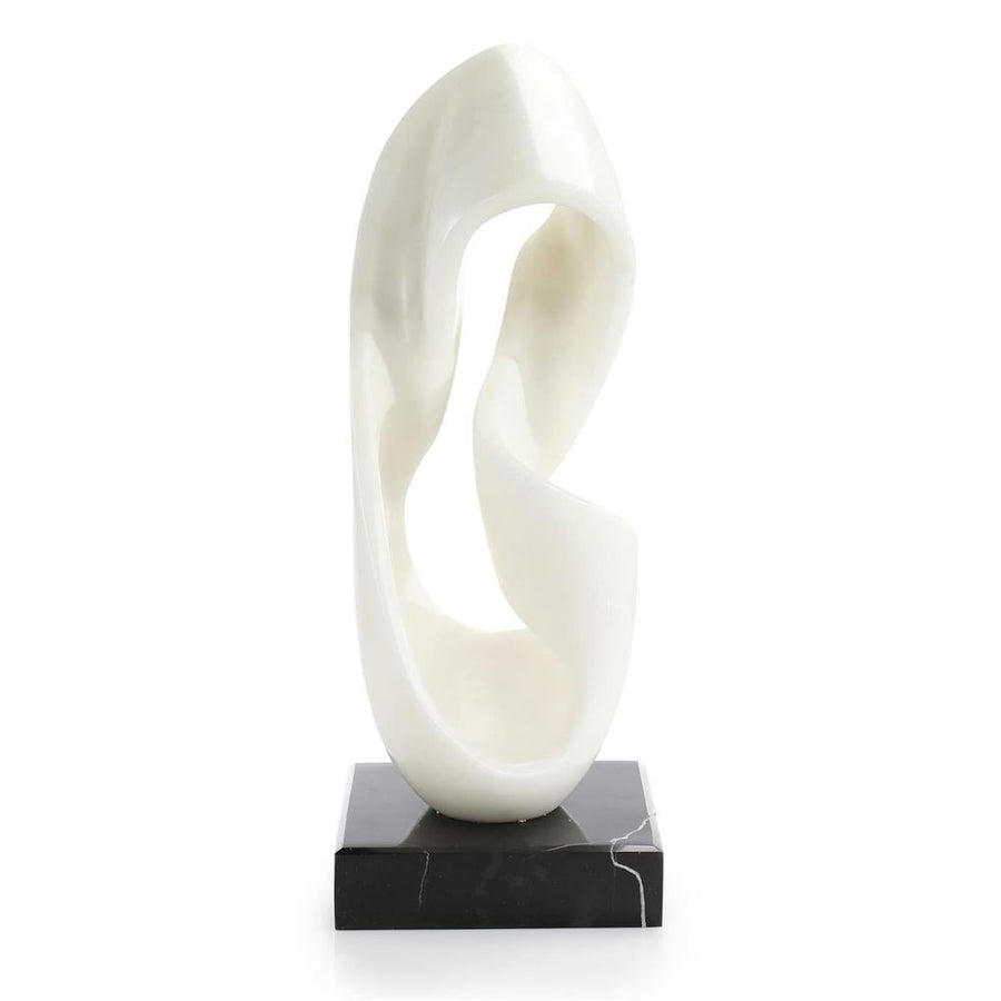 Decorative Objects Moebius Strip Sculpture On Marble