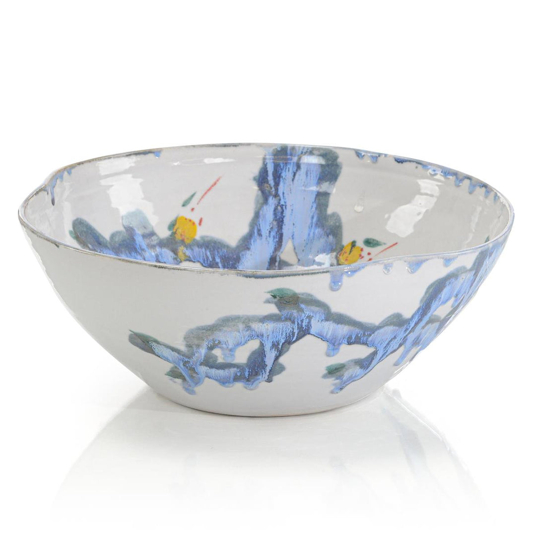 Blue Inkspill Bowl