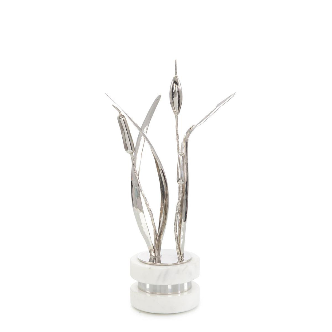 Reed Sculpture On Marble, Small