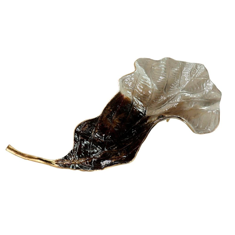 Auburn Leaf Bowl, Large