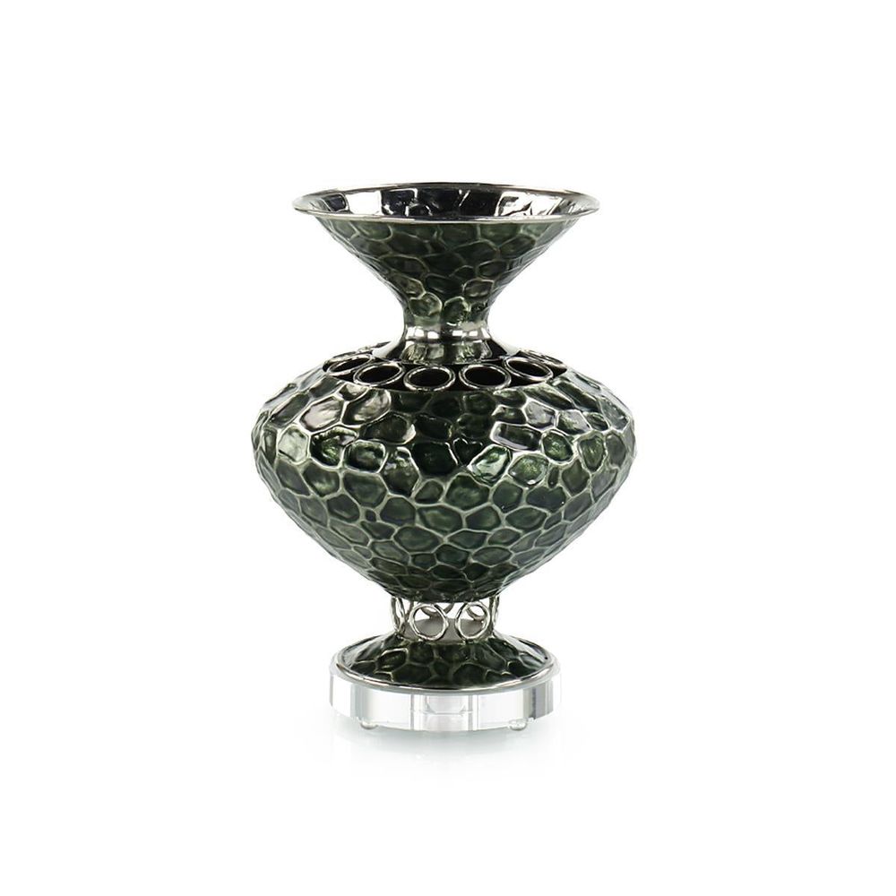 Demeter Vase, Small Green