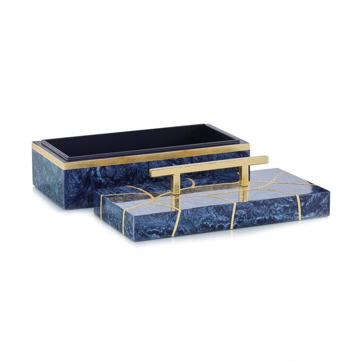 Decorative Objects Keepsake Box Blue
