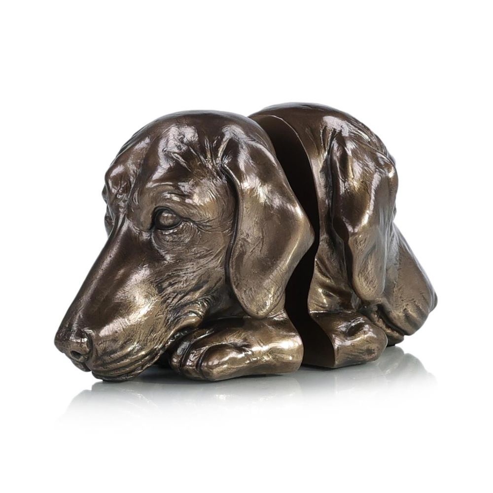 Bookends Bronzed Dachshund Bookends (Set of 2)
