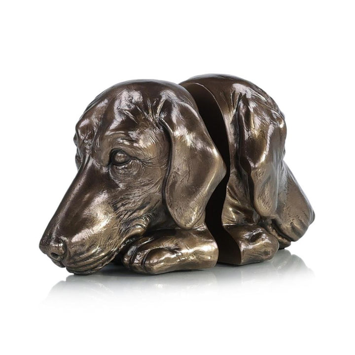 Bookends Bronzed Dachshund Bookends (Set of 2)