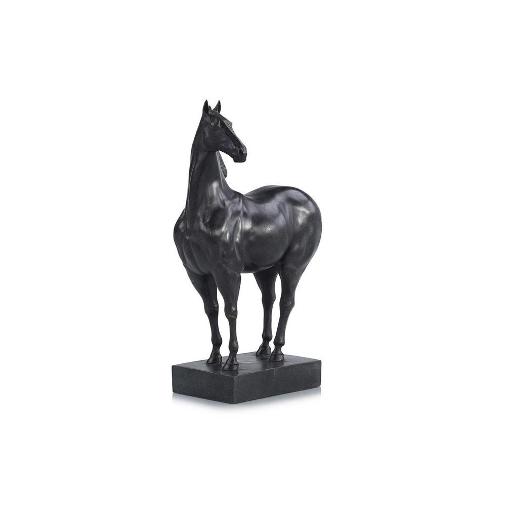 Decorative Objects Ebony Equine Sculpture - Small