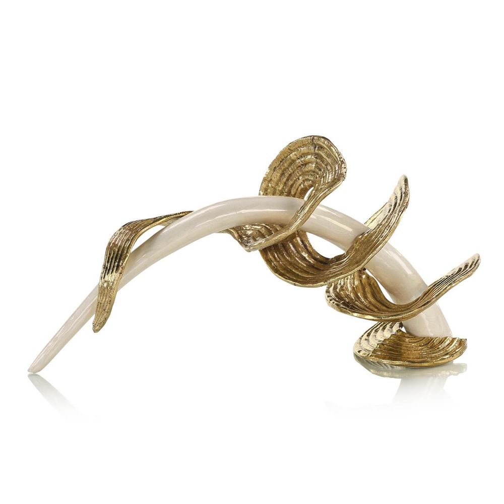 Decorative Objects Ribboned Arc Sculpture
