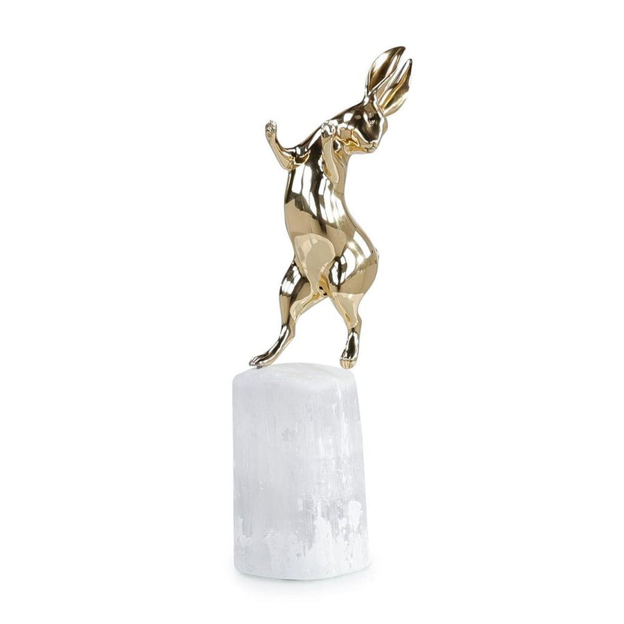 Decorative Objects Rabbit Sculpture on Selenite