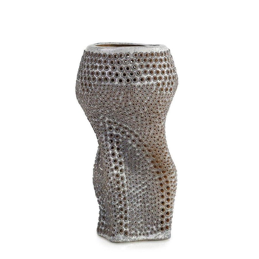 Vases Patterned Porcelain Vase Silver