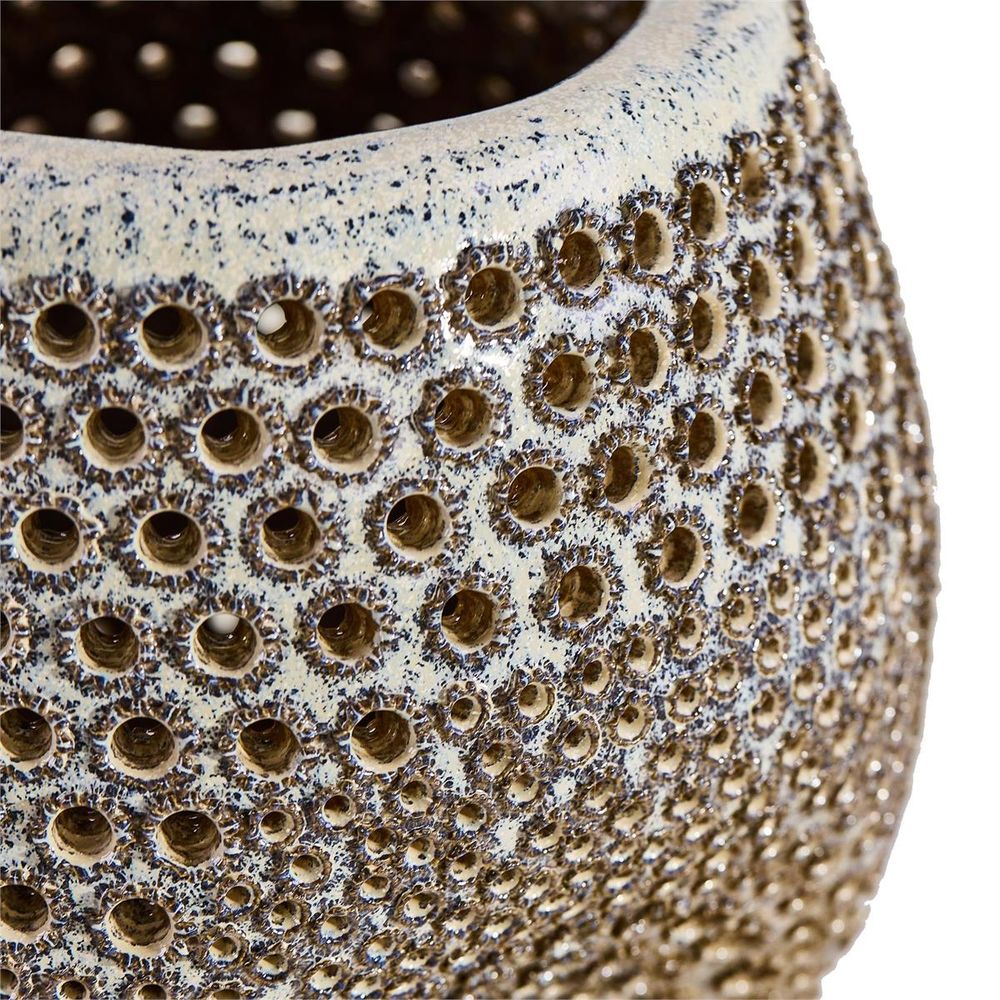 Vases Patterned Porcelain Vase Silver