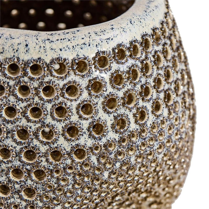 Vases Patterned Porcelain Vase Silver
