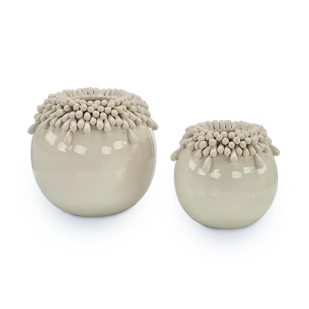 Vases Brigid Vases, Set of 2 White
