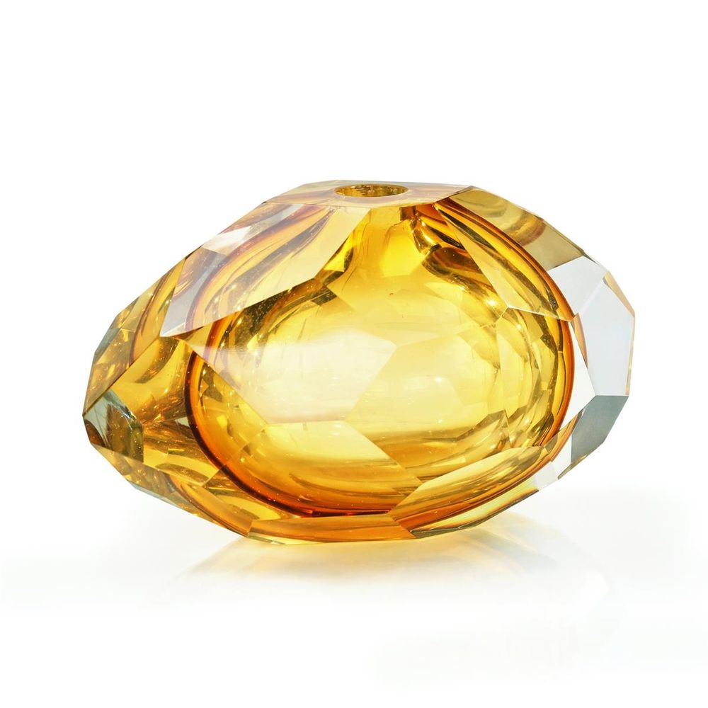 Decorative Objects Honey Quartz Sculpture
