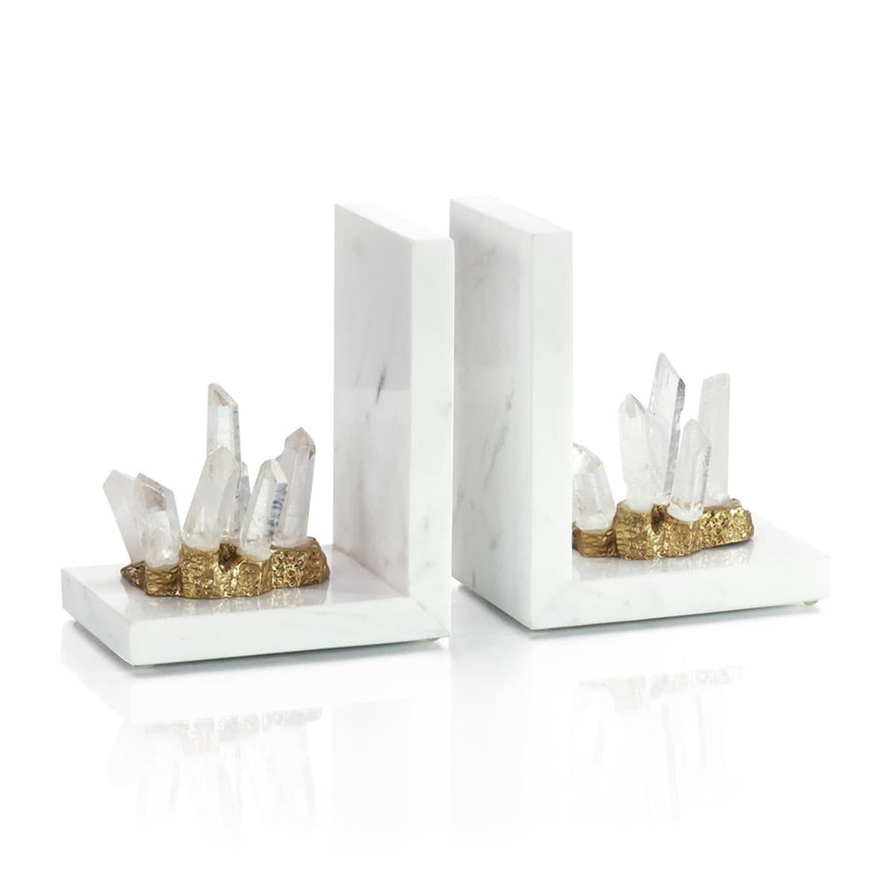 Bookends Glacier Bookends (Set of 2)