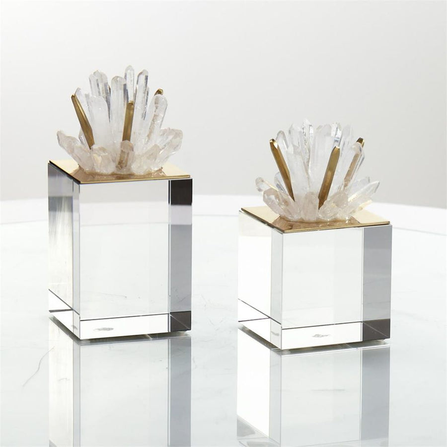 Decorative Objects Luminous Cluster Sculptures (Set of 2)
