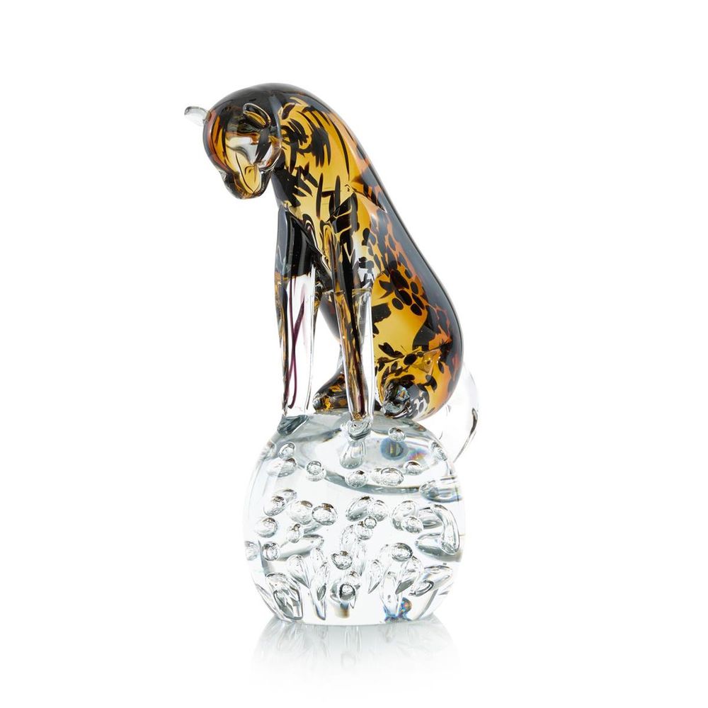 Decorative Objects Leopard Prey Sculpture