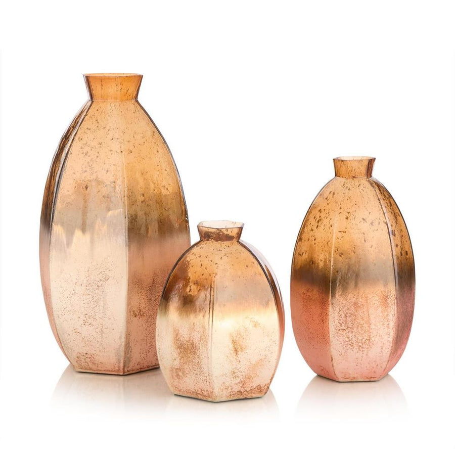 Vases Rose Antique Vases (Set of 3)