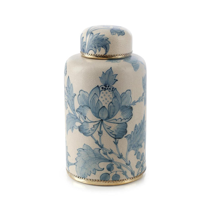 Vases Lidded Bloom Jar, Tall