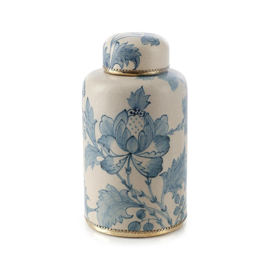Vases Lidded Bloom Jar, Tall