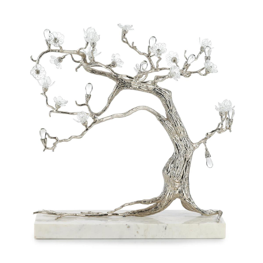 Sculptures Sakura Sculpture on Marble, Nickel