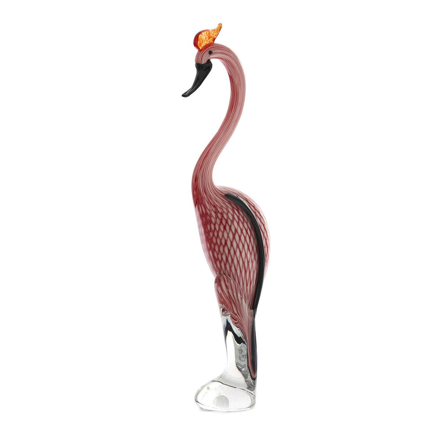 Sculptures Glass Heron Sculpture I