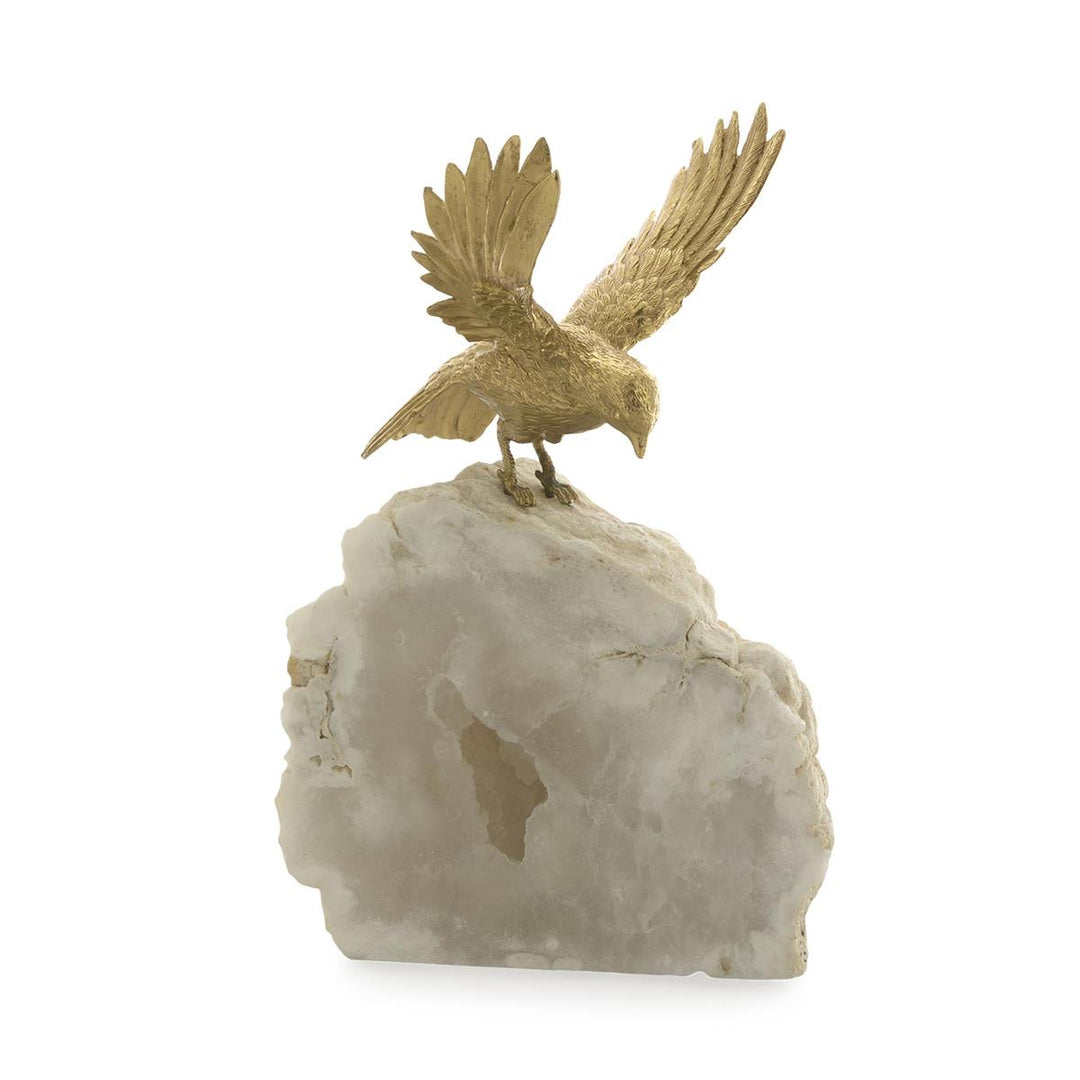 Sculptures Bird of Prey Sculpture on Quartz