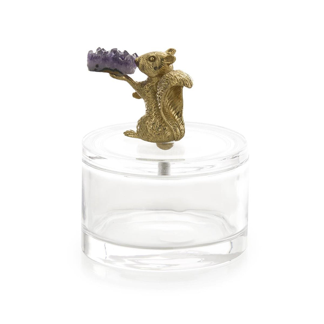 Vases Brass Squirrel Jar I