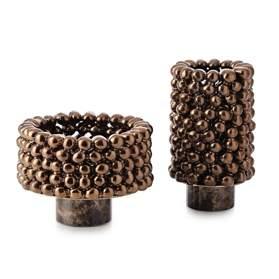 Vases Tsumi Vase and Bowl, Set of 2