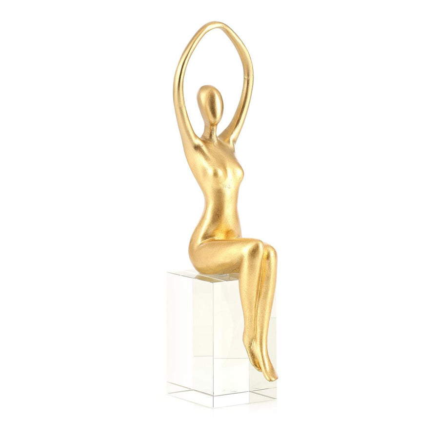 Sculptures Seated Pose Sculpture II