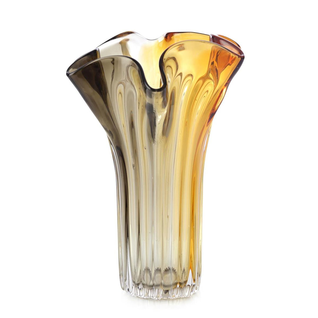 Vases Amber Ruffles Vase
