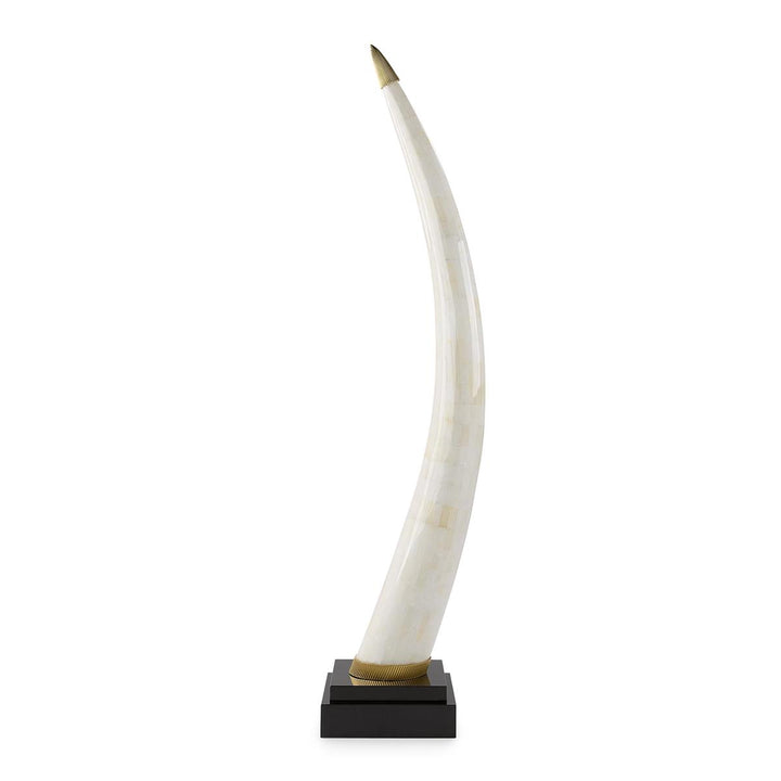 Sculptures Jade Tusk Sculpture on Marble
