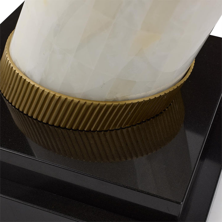 Sculptures Jade Tusk Sculpture on Marble