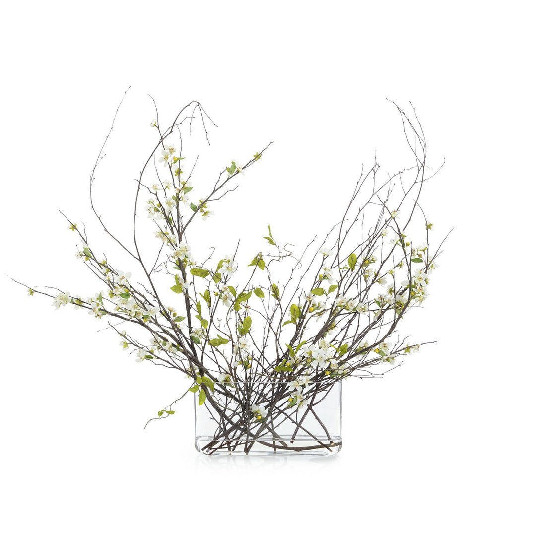 Ellington Branches - White - Glass